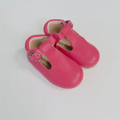 Clearance T-Strap Shoes - Bottom of shoe measures 8.5 inches - misprinted size - NO RETURNS or EXCHANGES