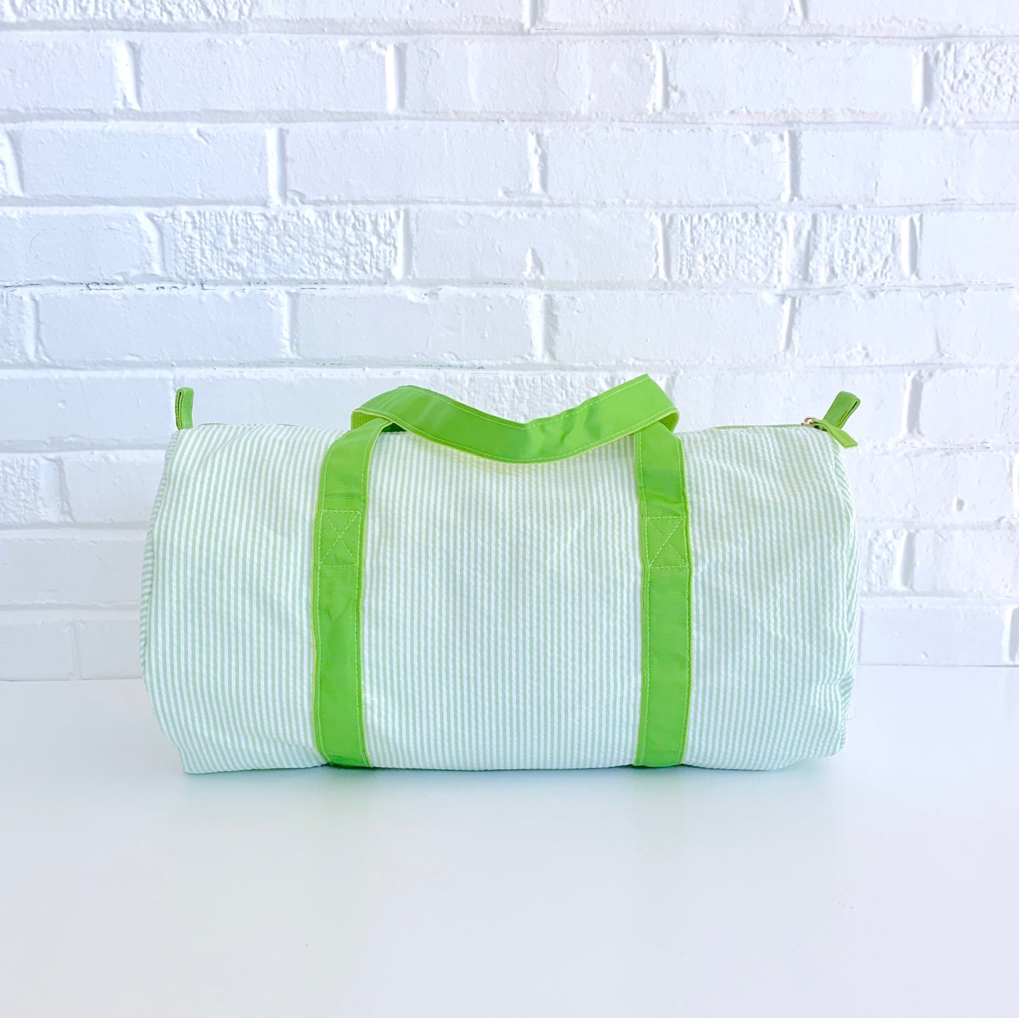 Seersucker Duffles - OLD Style with Gold Zipper