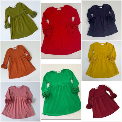 Long Sleeve Icing Dress
