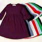 Double Ruffle Sleeve Dress