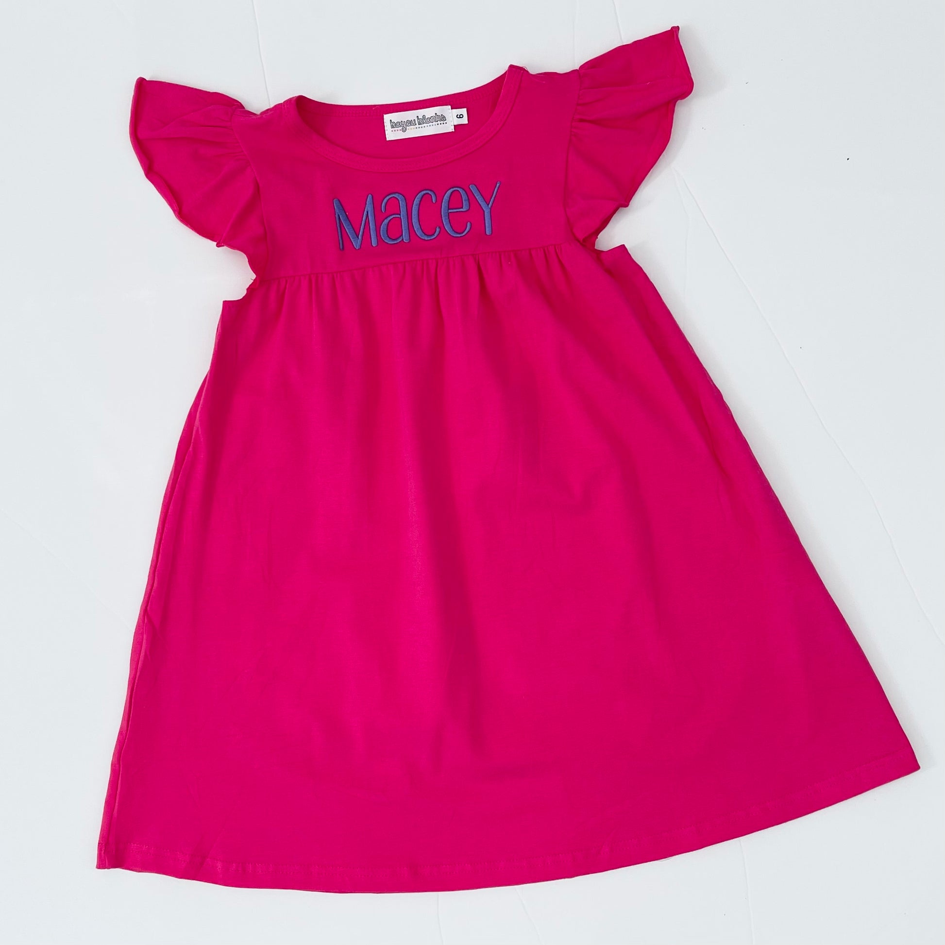 hot pink flutter sleeve dress Carnival Flutter Sleeve Dress In Hot Pink Small
