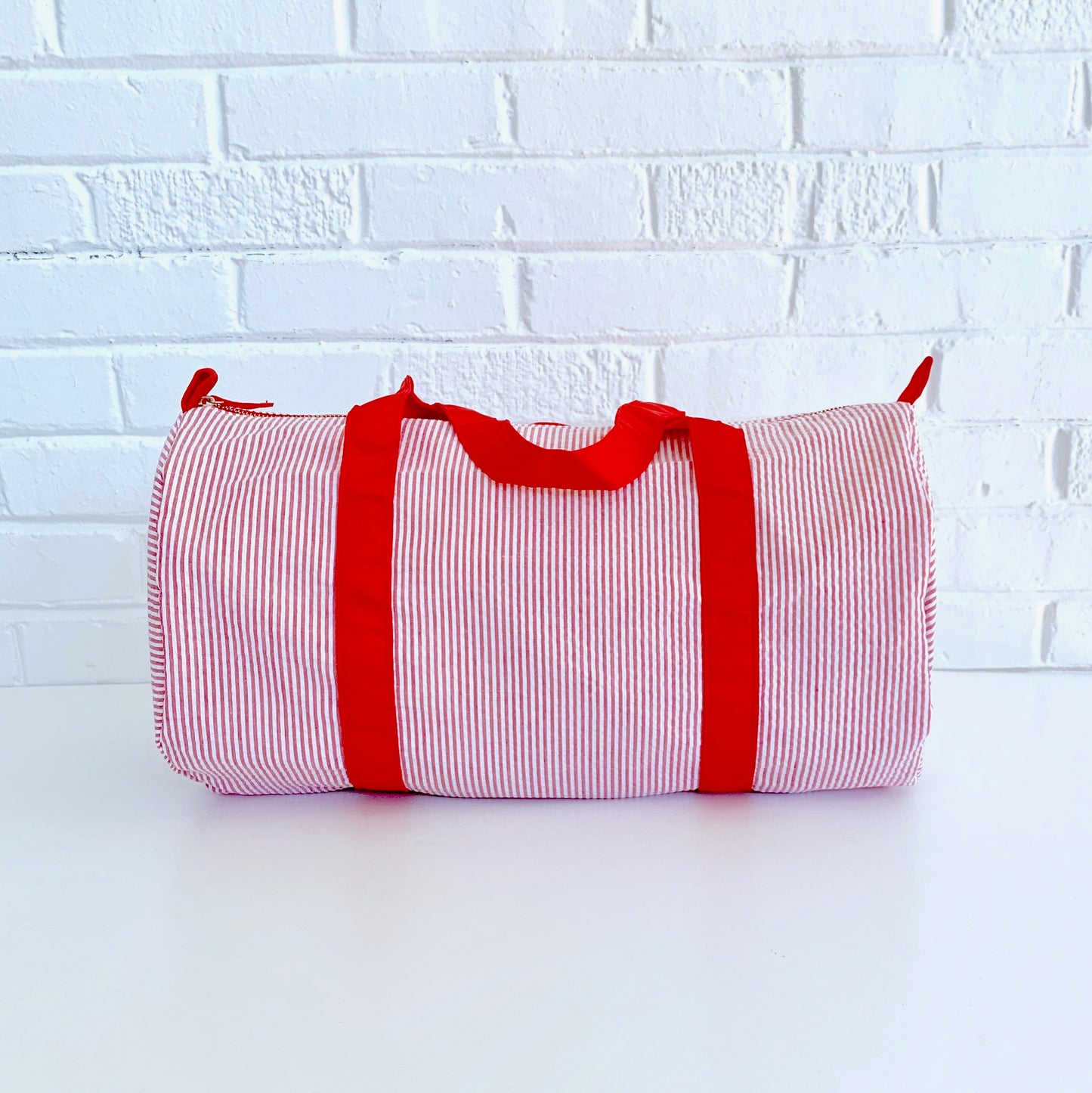 Seersucker Duffles - OLD Style with Gold Zipper