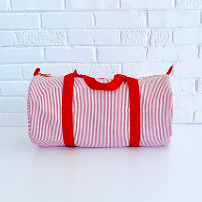 Seersucker Duffles - OLD Style with Gold Zipper