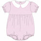 Knit Stripe Peter Pan Collar Bubble