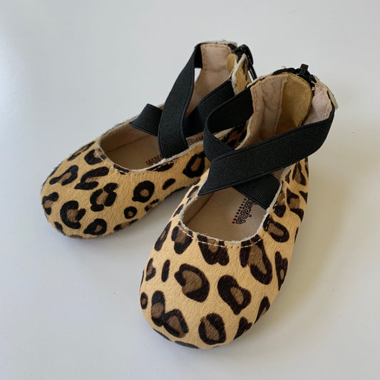 Leopard Ballet Flat Shoes
