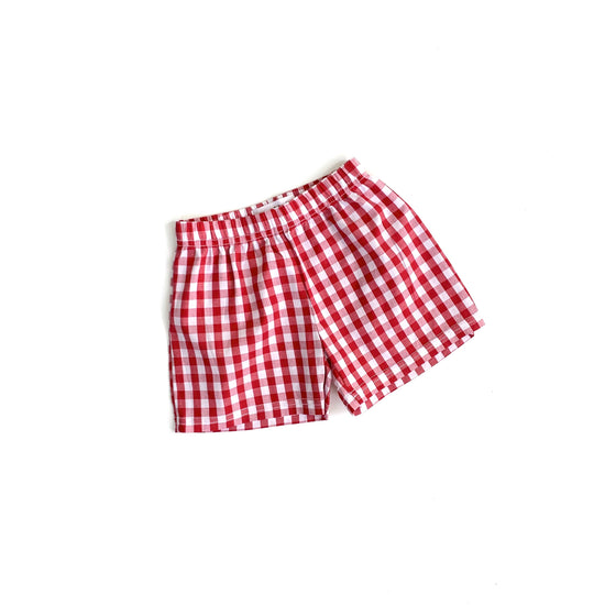 Gingham Shorts Bayou Blanks
