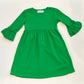 Double Ruffle Sleeve Dress