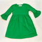 Double Ruffle Sleeve Dress