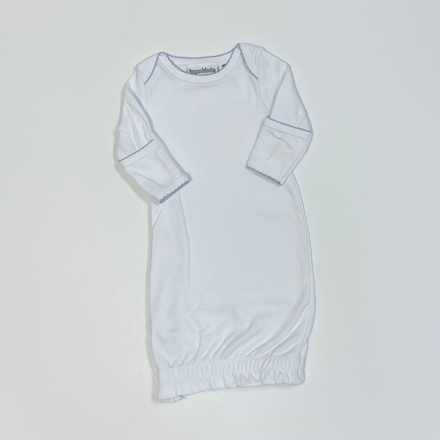 Picot Trim Gown