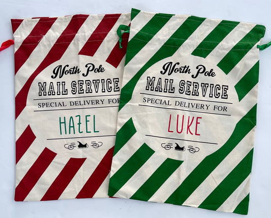 Santa Sacks - Stripe