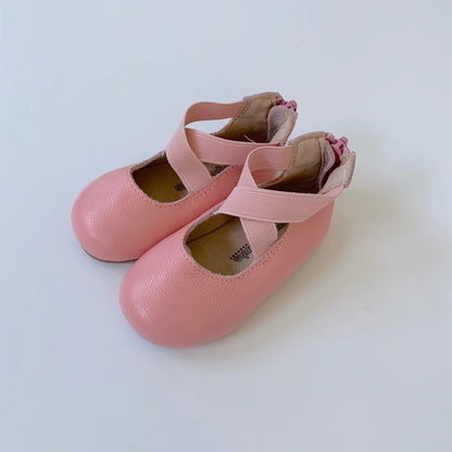 Pink Ballet Flat Shoes he