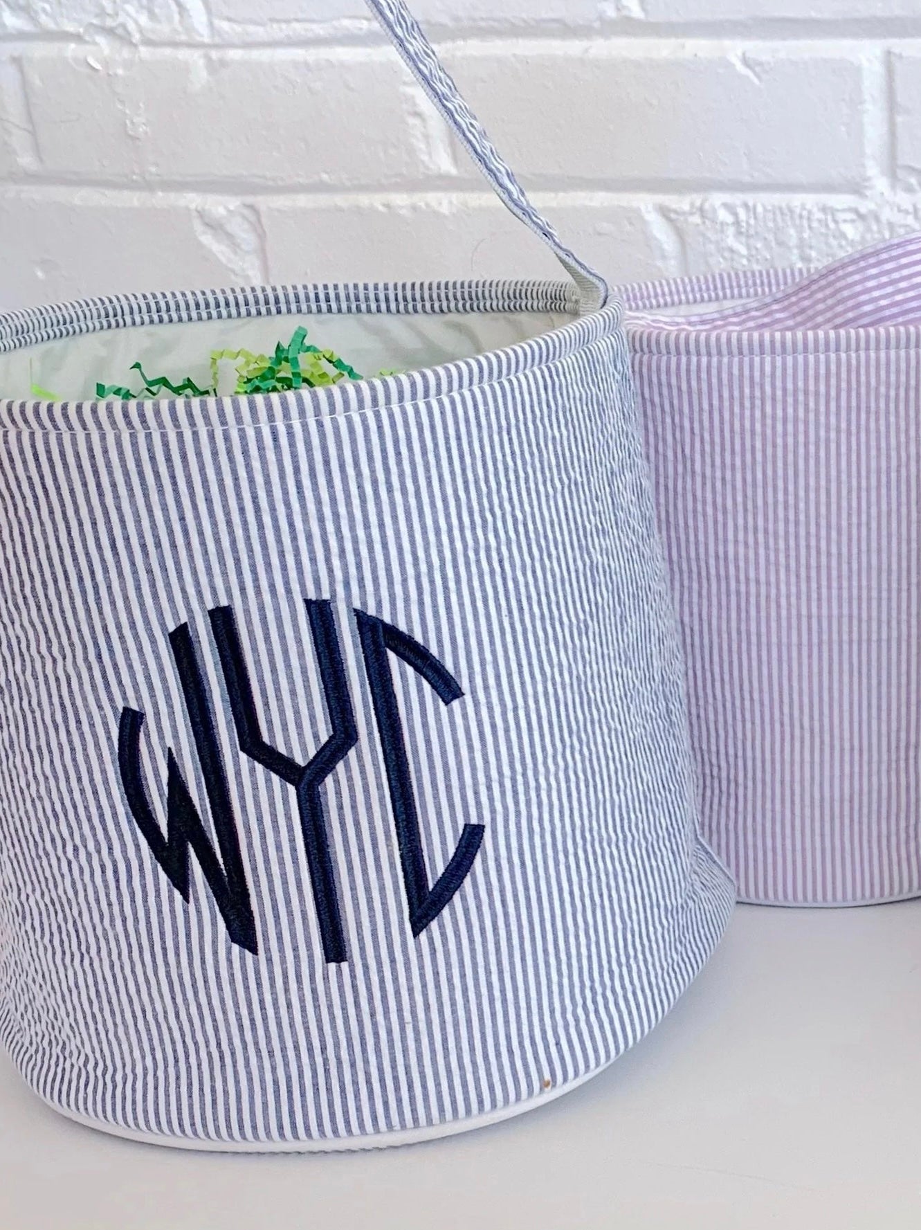 Seersucker and Gingham Buckets - IN STOCK