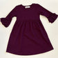 Double Ruffle Sleeve Dress