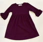 Double Ruffle Sleeve Dress