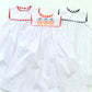 White Dress with Ric Rac Trim