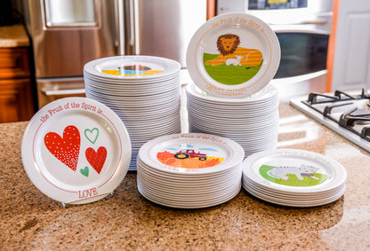 Fruit-Full Kid Plates
