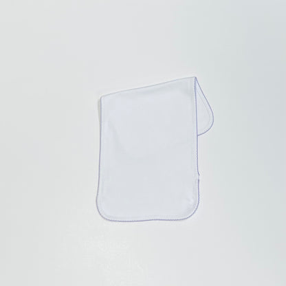 Picot Trim Burp Cloth