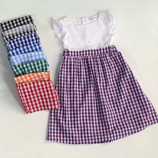 Gingham Sun Dress