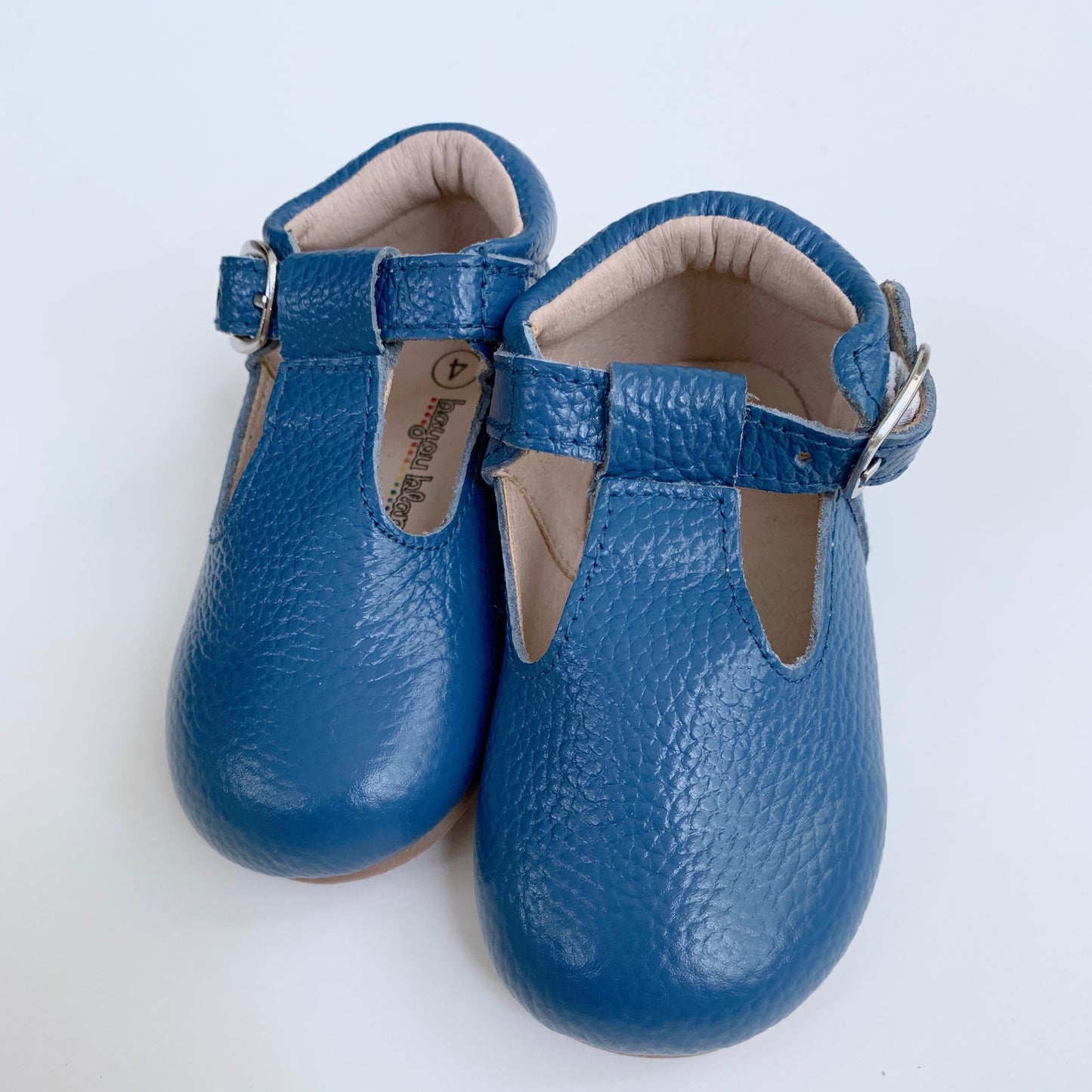 Starry Night Blue T-Strap Shoes