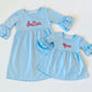 Double Ruffle Sleeve Dress