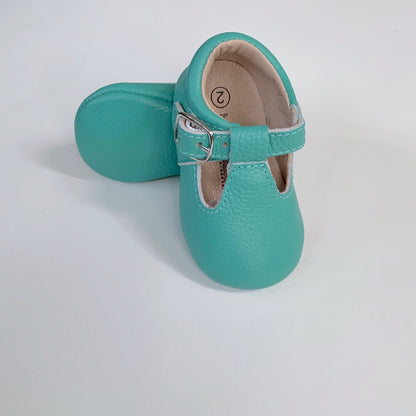 Aqua T-Strap Shoes